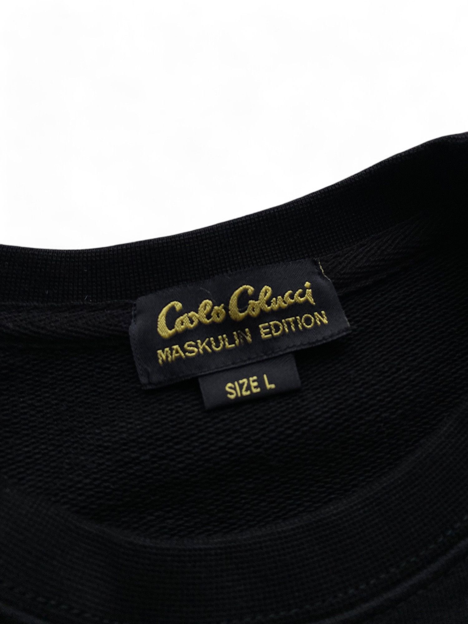 Carlo Colucci × Designer × Vintage Carlo Colucci Maskulin Sweatshirt Size US L / EU 52-54 / 3 - 6 Thumbnail