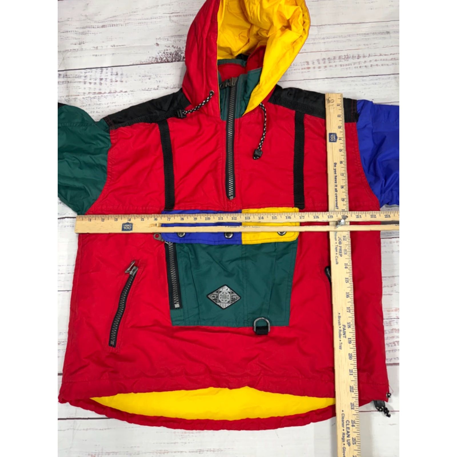 Vintage Vintage Jupa Sports Womens Hooded Jacket Sz 14 Red Nylon 1/4 Zip Pullover Hoodie Ladies Medium Red Nylon 14 Womens Hoodie Size XL / US 12-14 / IT 48-50 - 2 Thumbnail
