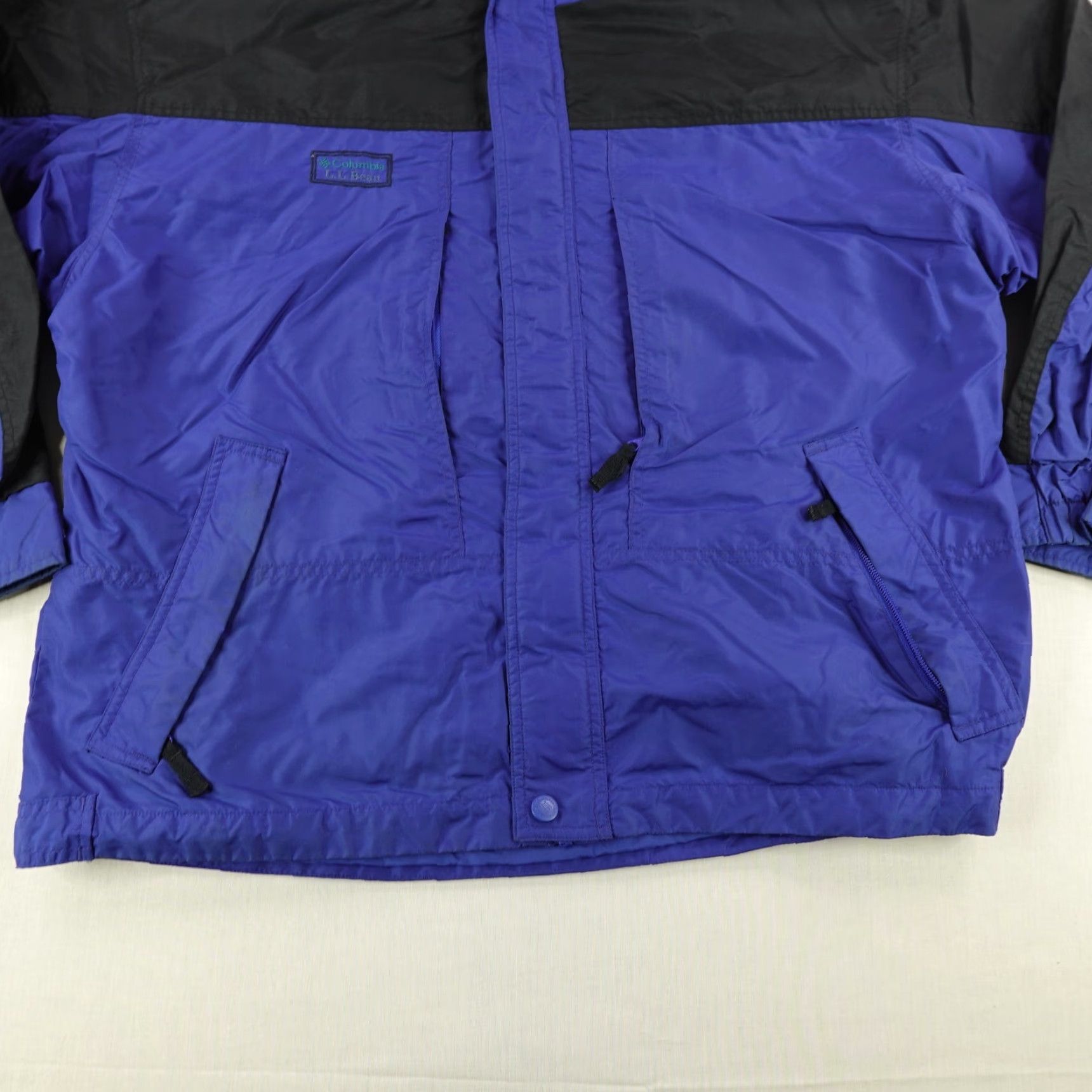 Vintage VINTAGE Columbia Waterproof Rain Jacket Mens Large Blue Outdoor Windproof Padded Hiking Size US L / EU 52-54 / 3 - 3 Thumbnail