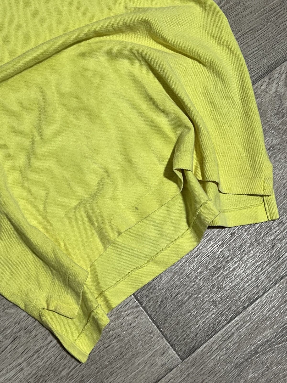 Polo Ralph Lauren × Vintage POLO RALPH LAUREN NUMBER 3 YELLOW POLO SHIRT Size US M / EU 48-50 / 2 - 3 Thumbnail