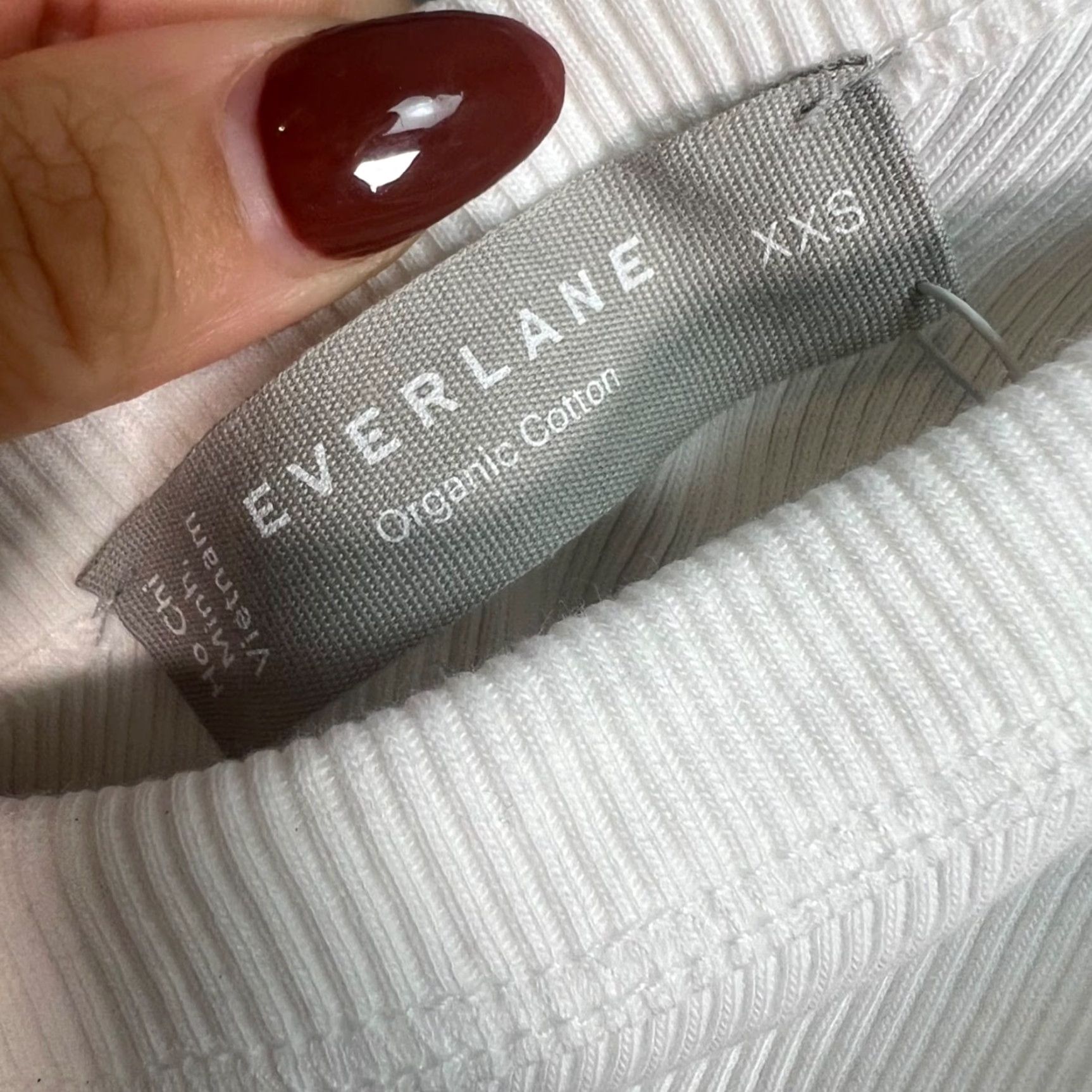 Everlane Everlane Womens XXS Organic Cotton One-Shoulder Tank White Shirt Sleeveless Womens 2XS Organic Cotton One Shoulder Fashion Tank White Womens Size XXS / US 00 / IT 34 - 3 Thumbnail