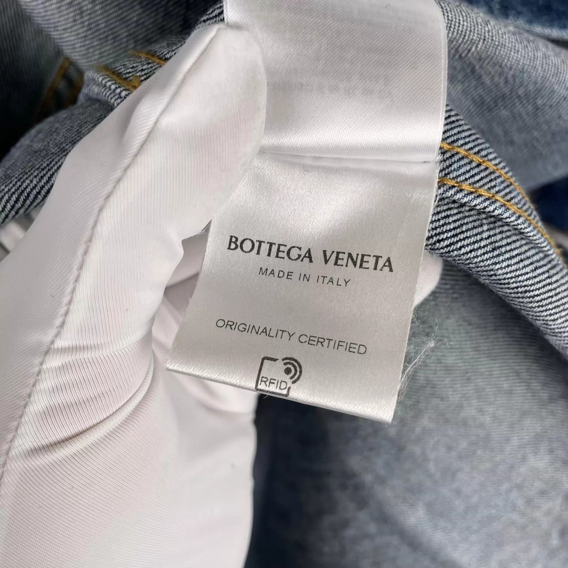 Bottega Veneta BV Blue Denim Shacket 260402VZZWS12 Size US S / EU 44-46 / 1 - 6 Thumbnail