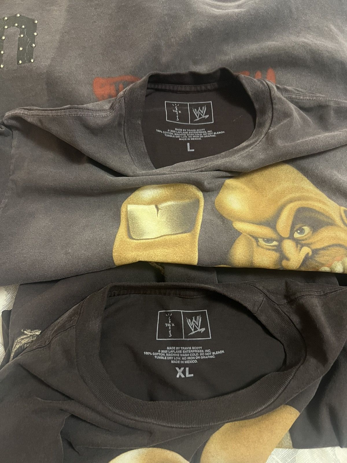 Travis Scott Travis Scott Cactus Jack WWE No Bystanders Tee Size L New Size US L / EU 52-54 / 3 - 8 Thumbnail