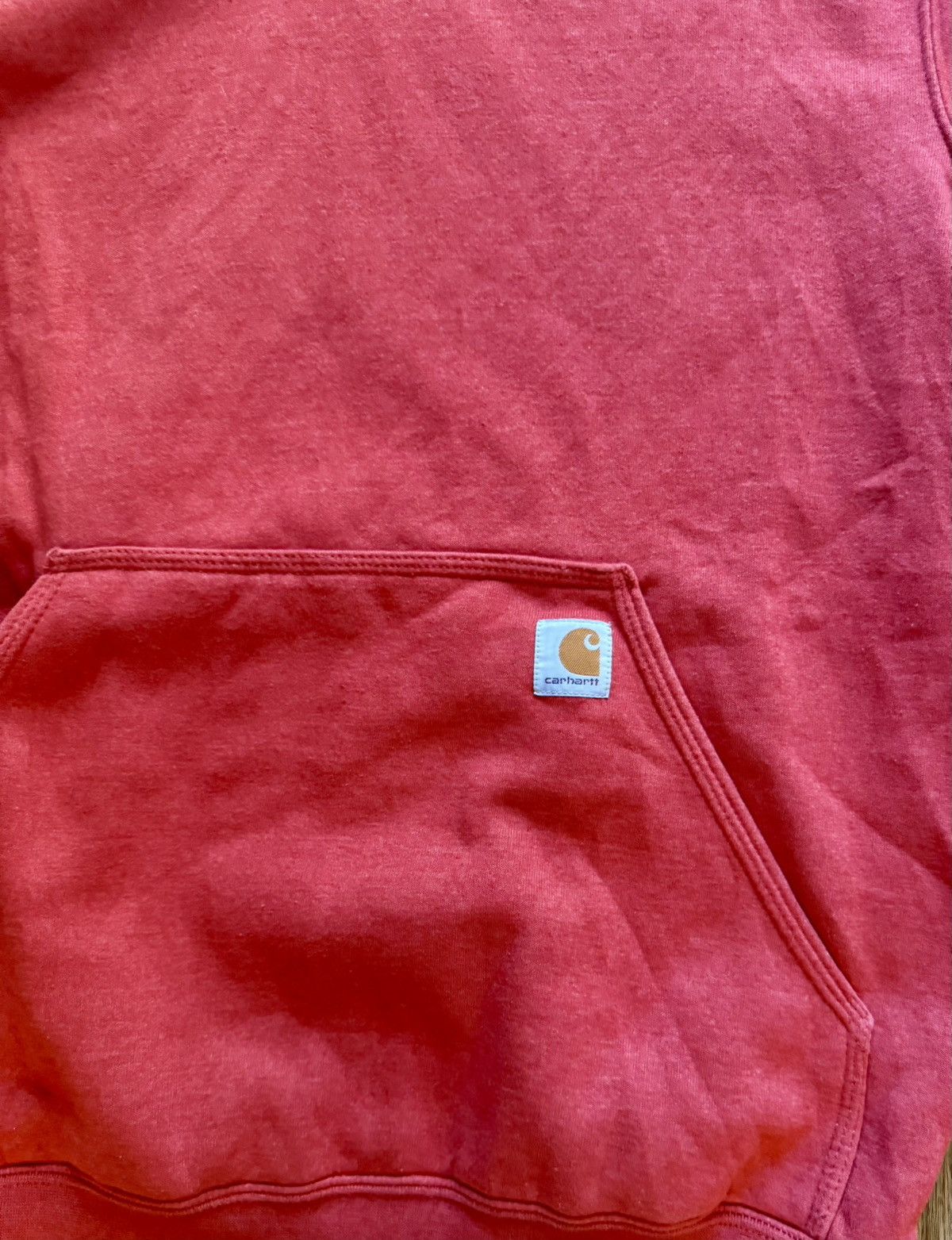 Carhartt Carhartt - Hoodie Dark Red / Orange loose fit Size US M / EU 48-50 / 2 - 3 Thumbnail