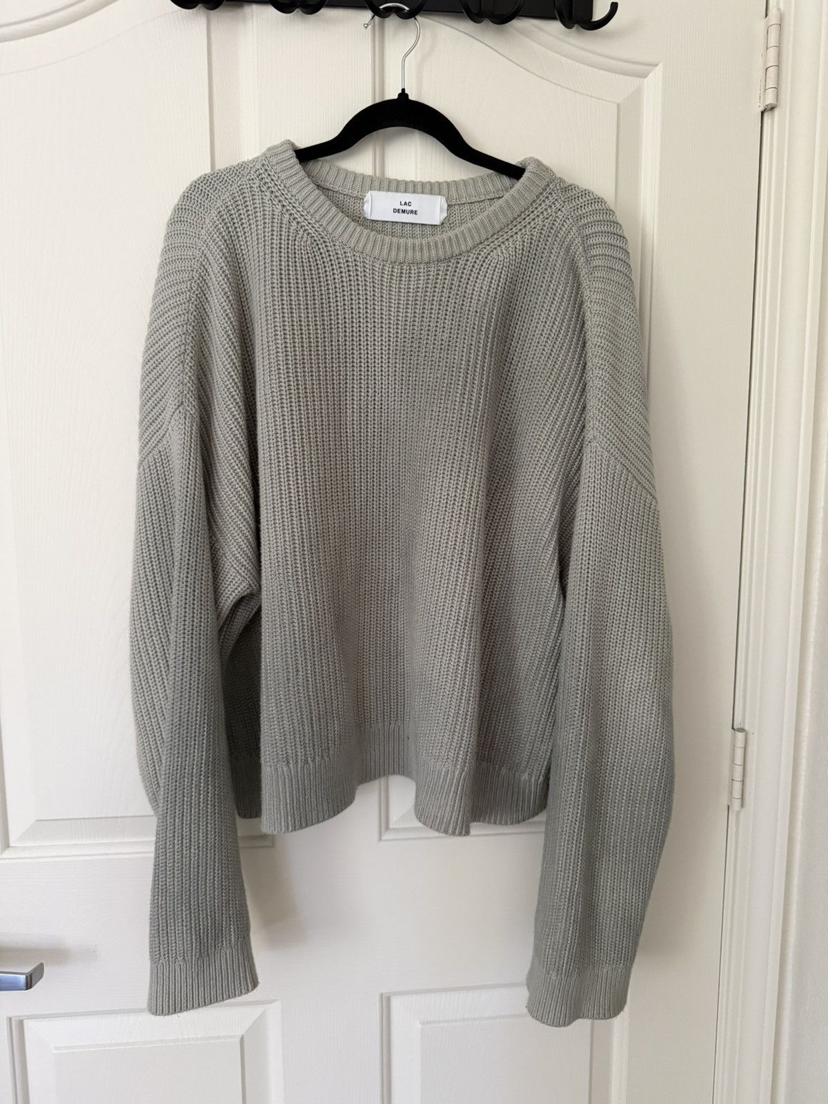 Lac Demure 'PEROZ' DYED SWEATER SMOKE Size US M / EU 48-50 / 2 - 4 Thumbnail