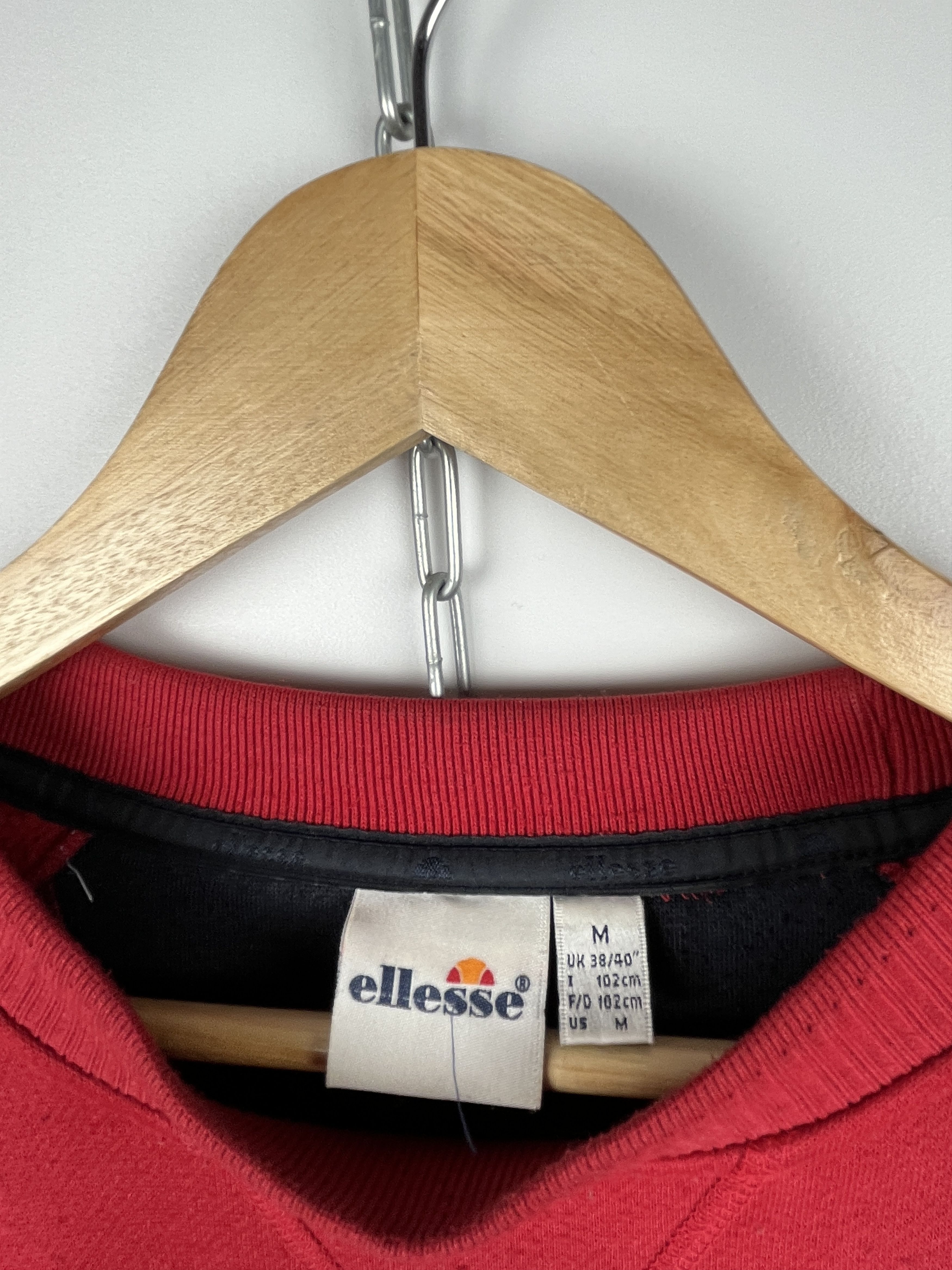 Ellesse 90's Ellesse Big Embroidered Logo Vintage Sweatshirt Size US M / EU 48-50 / 2 - 9 Thumbnail
