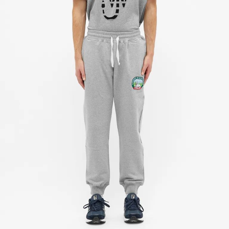 Casablanca Grey Embroidered Voyage En Montagne Logo Sweatpants Size 28" / US 6 / IT 42 - 3 Thumbnail