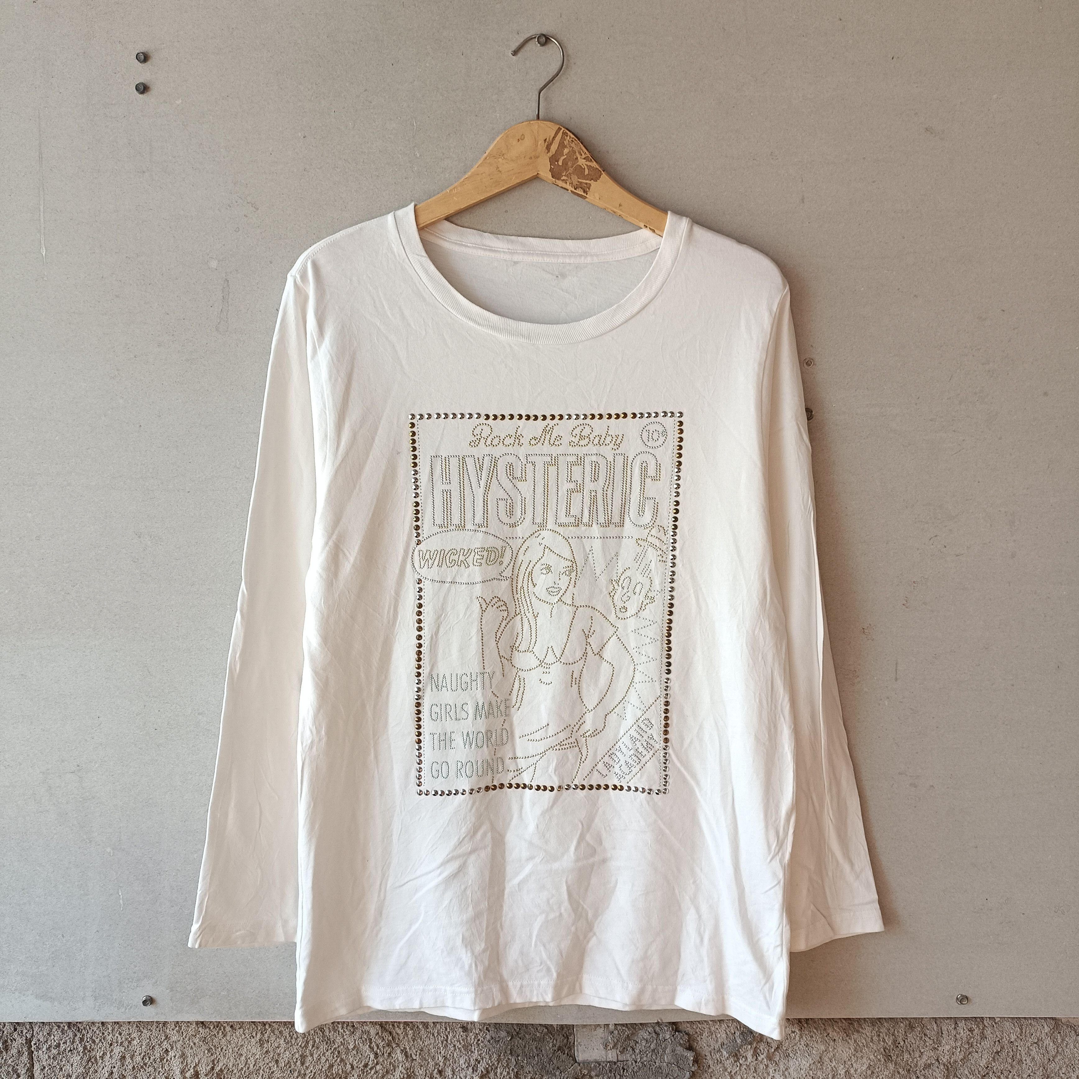 Hysteric Glamour Rock Me Baby | Grailed