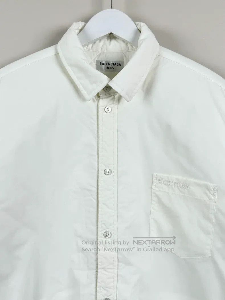 Balenciaga Balenciaga Embroidered logo cotton coat Size XS / US 0-2 / IT 36-38 - 3 Thumbnail