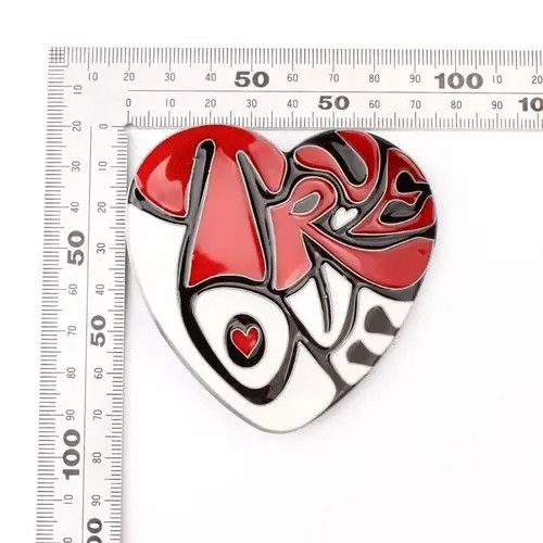Other Heart Alloy Buckle Belt Size ONE SIZE - 3 Thumbnail