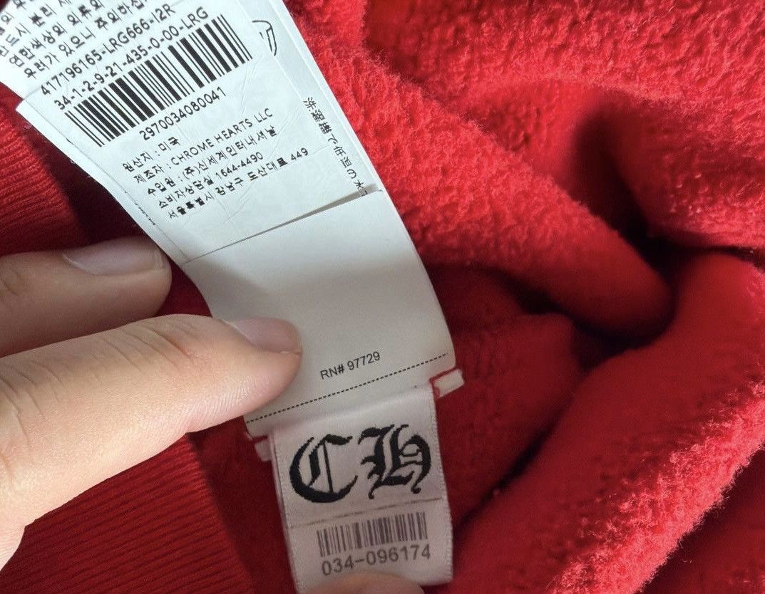 Chrome Hearts Chrome Hearts half-zip hoodie. Size US L / EU 52-54 / 3 - 5 Thumbnail