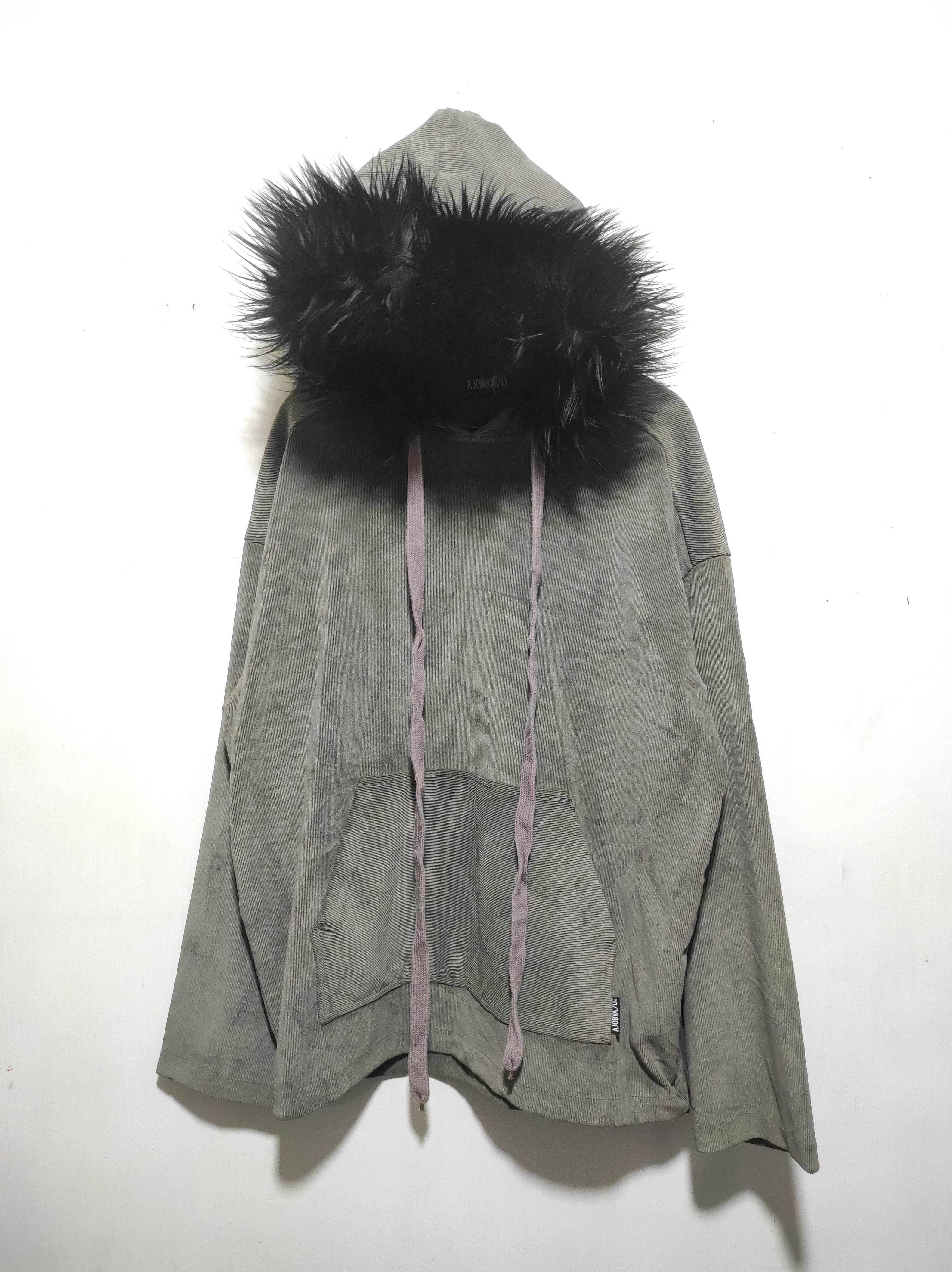 Hysteric Glamour AJOBYA/O Corduroy Fur Hoodie i6w9 Lgb Style Size US XL / EU 56 / 4 - 2 Thumbnail