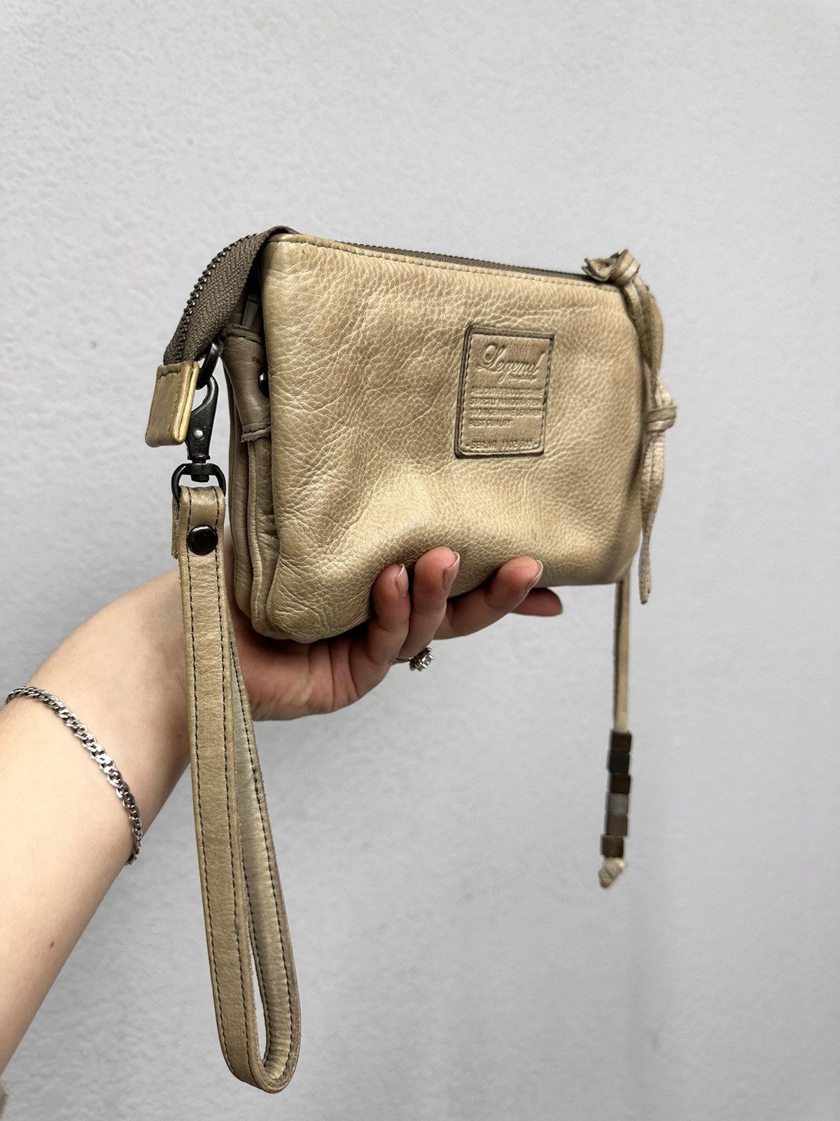 14th Addiction Vintage AS 98 Metal Zip Design Leather Bag Dolce Gabbana GOA Size ONE SIZE - 8 Thumbnail