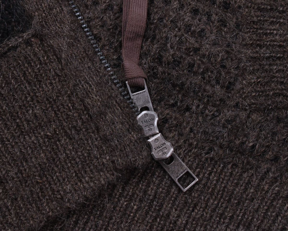 Allsaints × Designer ALLSAINTS Milton Bomber Mohair Sweater Cardigan Zip Talon Size US M / EU 48-50 / 2 - 12 Thumbnail