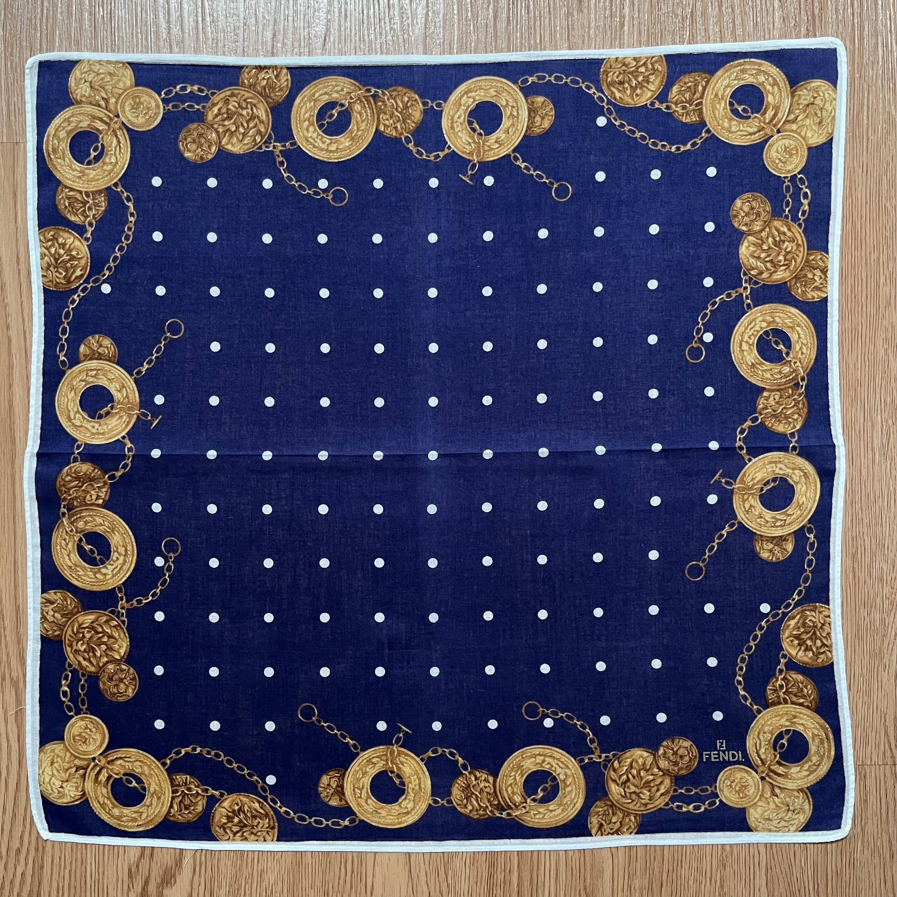 Fendi Vintage Fendi Handkerchief Size ONE SIZE - 1 Thumbnail