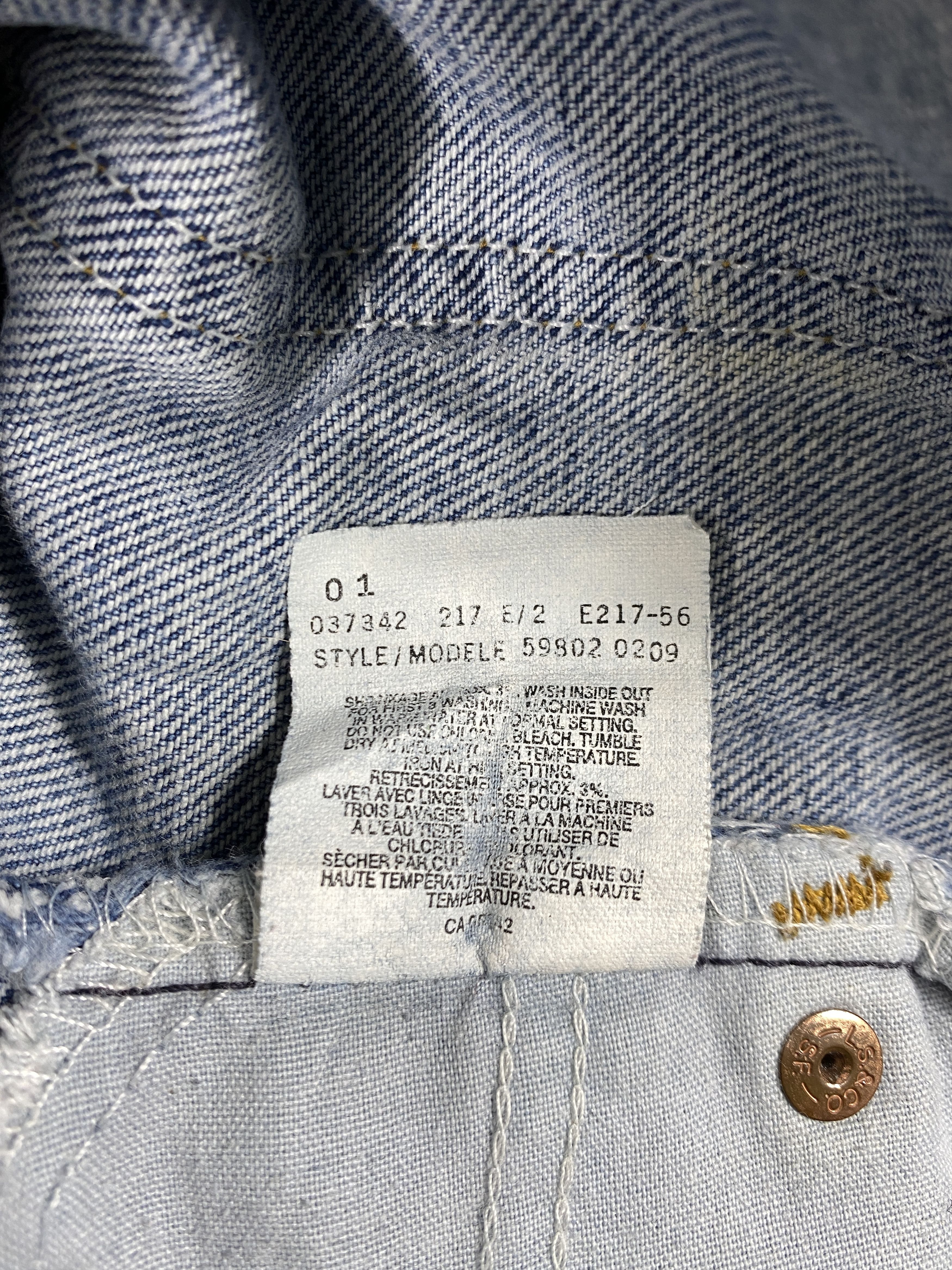 Levi's Vintage Levi's Orange Tab Denim 29x31 -JN331 Size US 29 - 9 Thumbnail