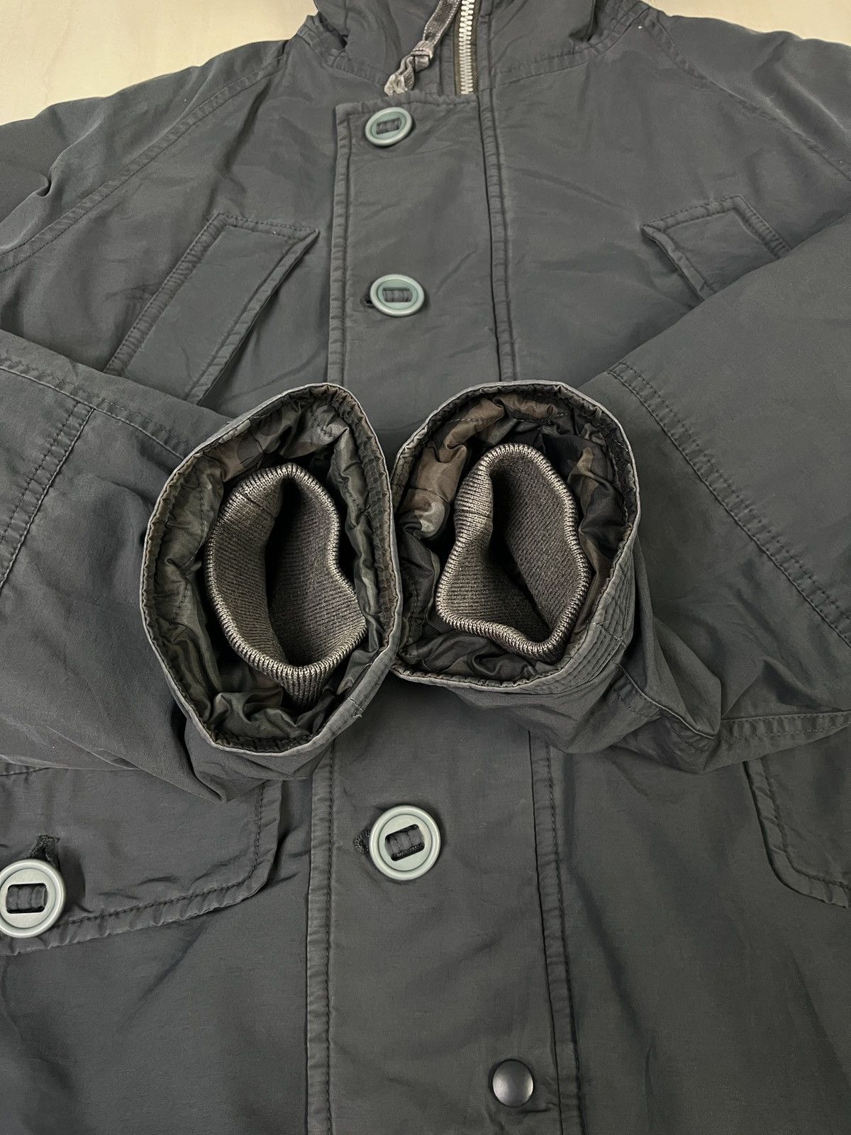 If Six Was Nine × OMNIGOD Omnigod Camo Lining Army N3B Style Fur Hood Bono Jacket Size US L / EU 52-54 / 3 - 7 Thumbnail