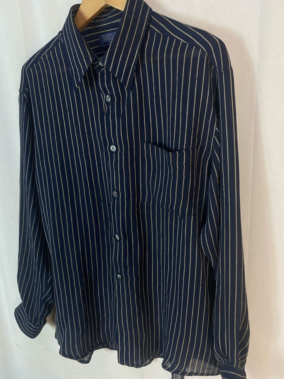 Designer Gianfranco Ottaviani button up shirt Size US L / EU 52-54 / 3 - 3 Thumbnail