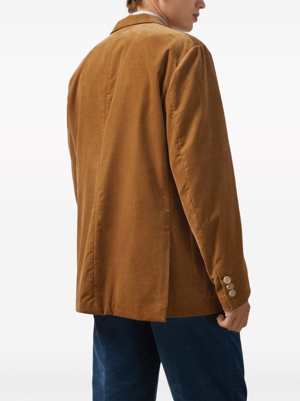 Gucci o1s1wg110125 Velvet Corduroy Formal Jacket in Brown Size US M / EU 48-50 / 2 - 4 Thumbnail