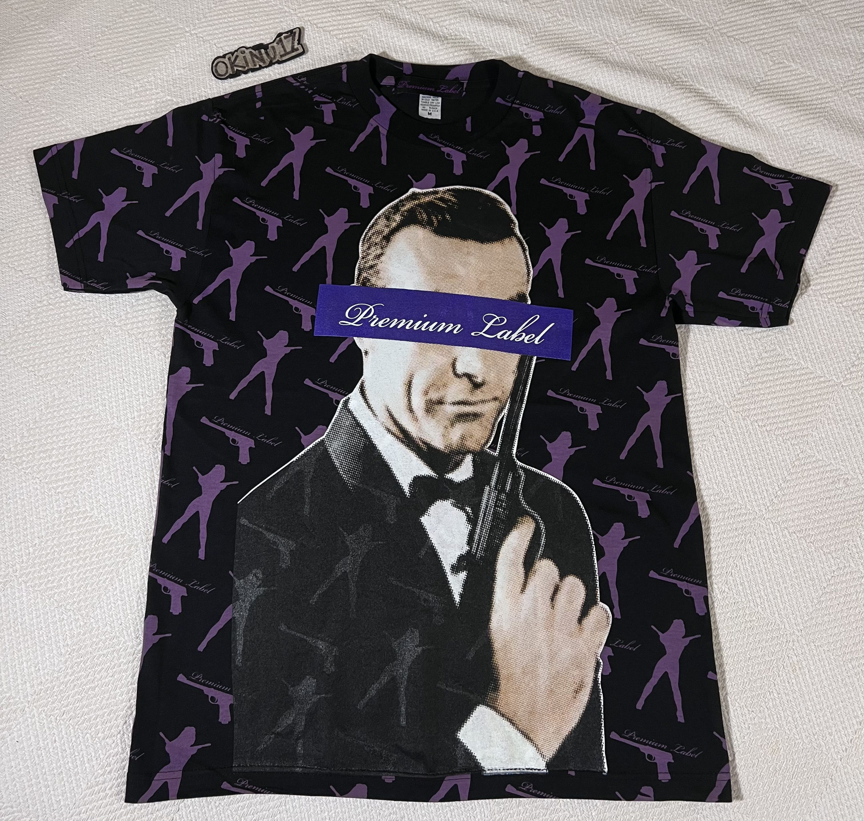 Other Premium Label x James Bond 007 ‘GoldenEye’ Men's Shirt L Size US M / EU 48-50 / 2 - 1 Thumbnail