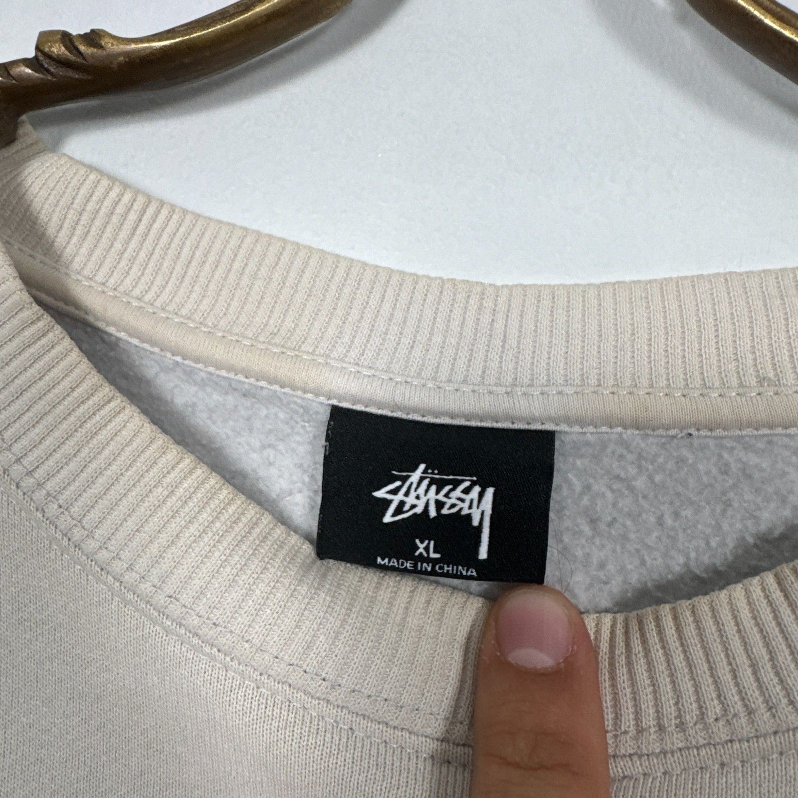 Stussy Stussy Vintage Sweatshirt Double Logo Skate Streetwear Size US XL / EU 56 / 4 - 14 Thumbnail