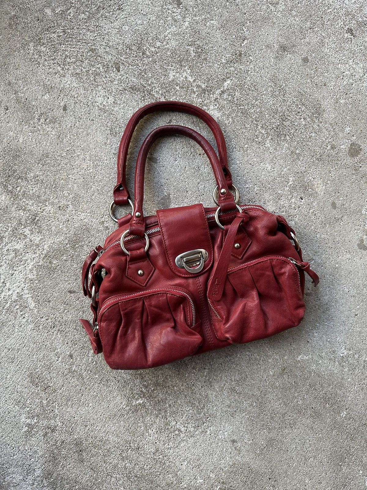 Y2K Archive leather bag