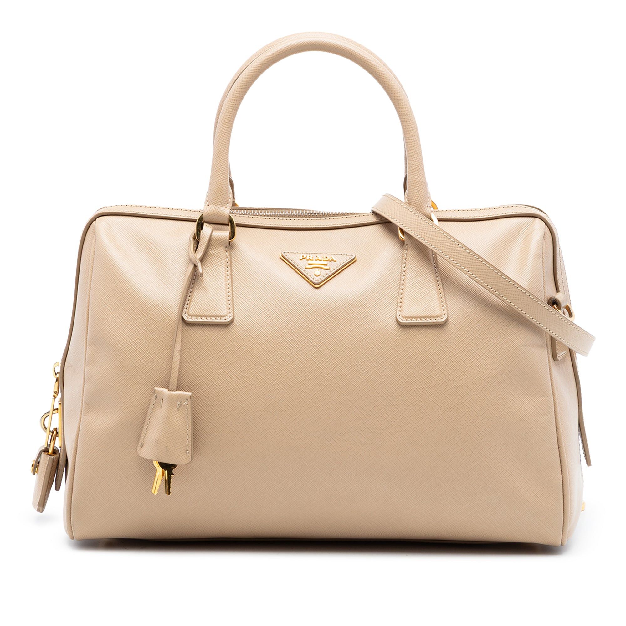 Prada Saffiano Lux Boston Bag Size ONE SIZE - 1 Thumbnail