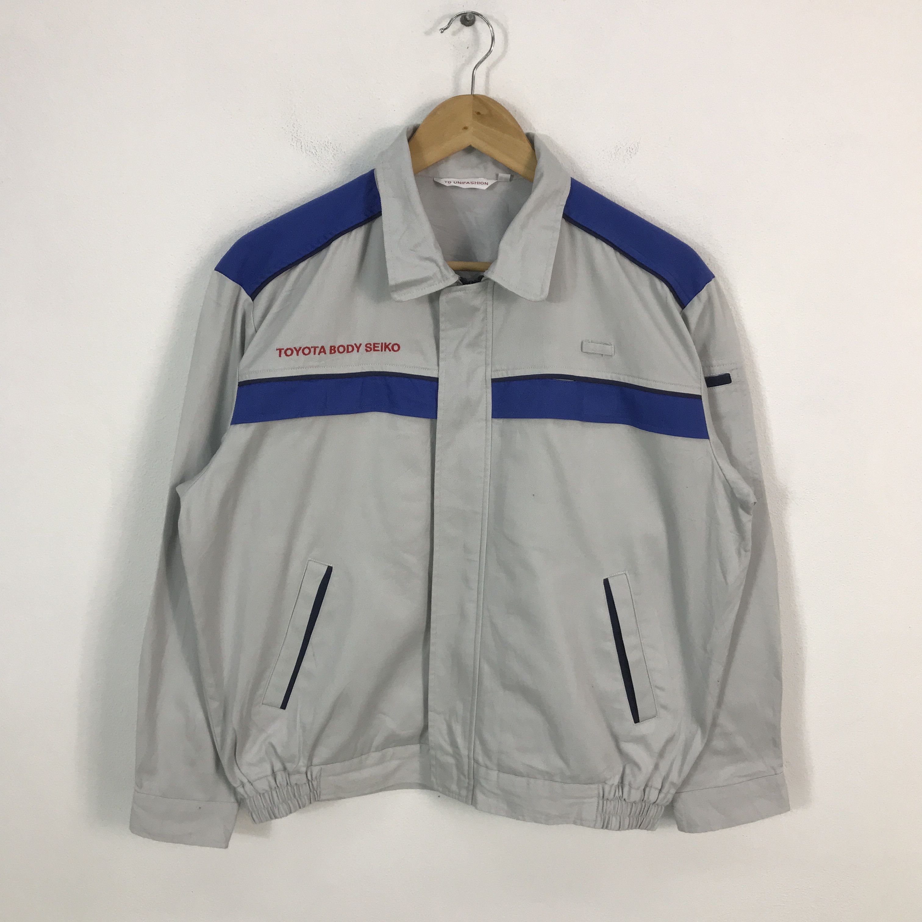 Japanese Brand Toyota body seiko Japan uniform racing jacket Size US L / EU 52-54 / 3 - 1 Thumbnail