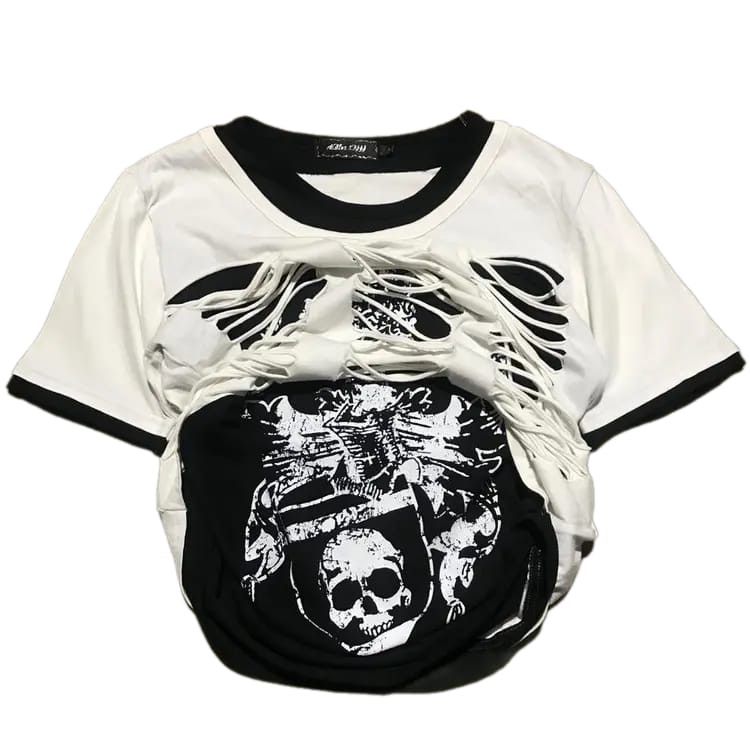 Japanese Brand Reito Ifsixwasnine Lgb seditionaries Distressed Punk Tee Size US M / EU 48-50 / 2 - 4 Thumbnail