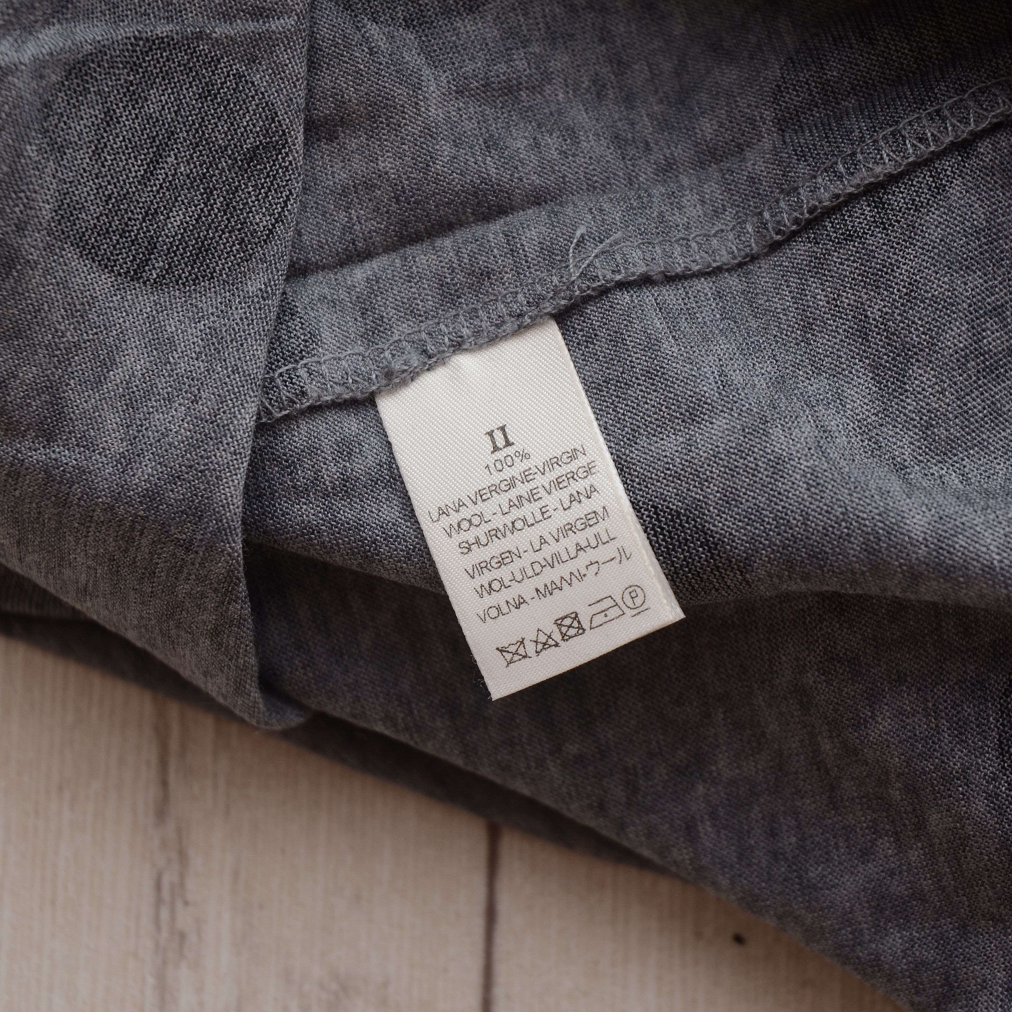 Other IL POIS forte_forte T-Shirt 100% Wool Black Chic Polka Dot Size M / US 6-8 / IT 42-44 - 9 Thumbnail