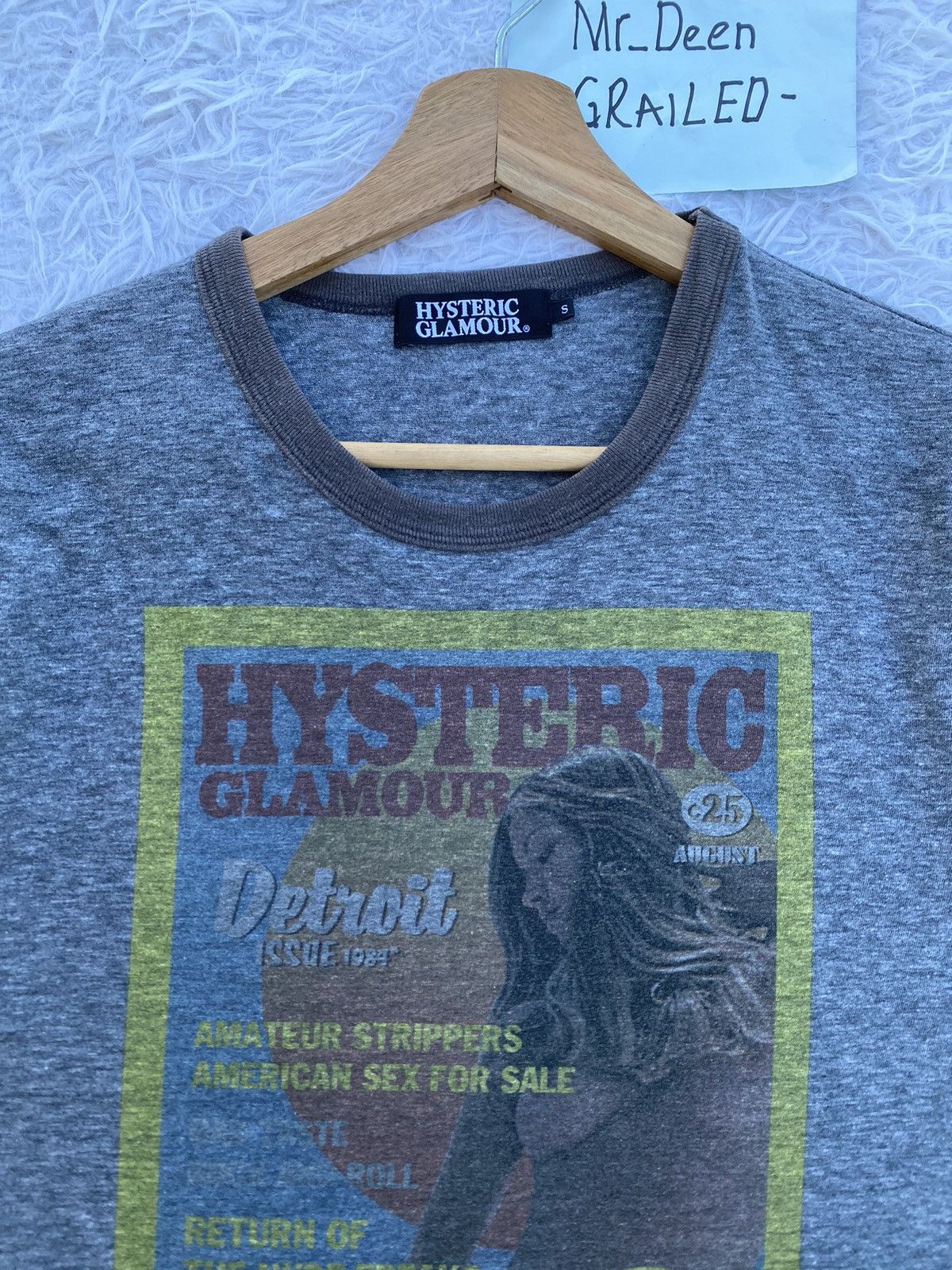Hysteric Glamour Rare Vintage Hysteric Glamour Amateur Strippers Tee Size US S / EU 44-46 / 1 - 9 Thumbnail