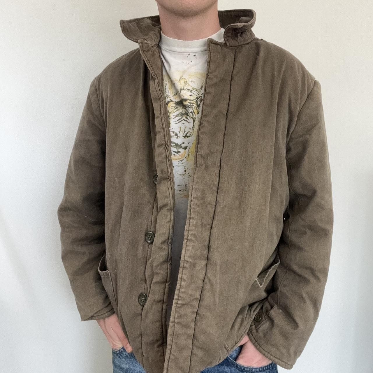 Other Vintage 1960s Russian Quilted Padded Winter Jacket Siberia Size US L / EU 52-54 / 3 - 1 Thumbnail