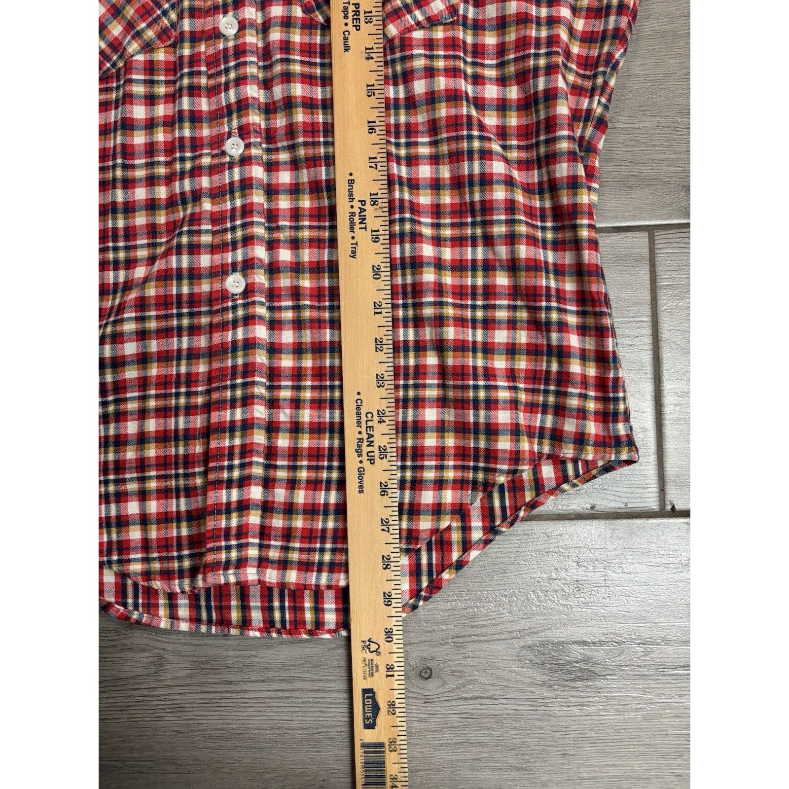 Other Vintage 60s 70s Winter Haven Plaid Flannel Long sleeve XL Size US XL / EU 56 / 4 - 5 Thumbnail