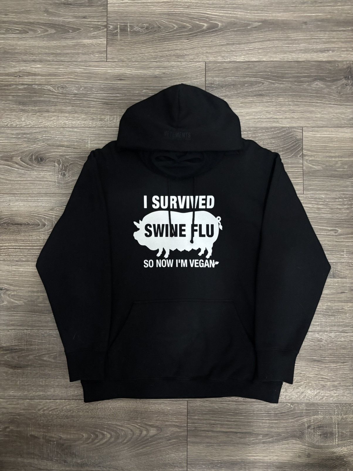 Vetements Vetements AW/20 Swine Flu Vegan Masked Hoodie W/Tags 🐖 Size US S / EU 44-46 / 1 - 4 Thumbnail