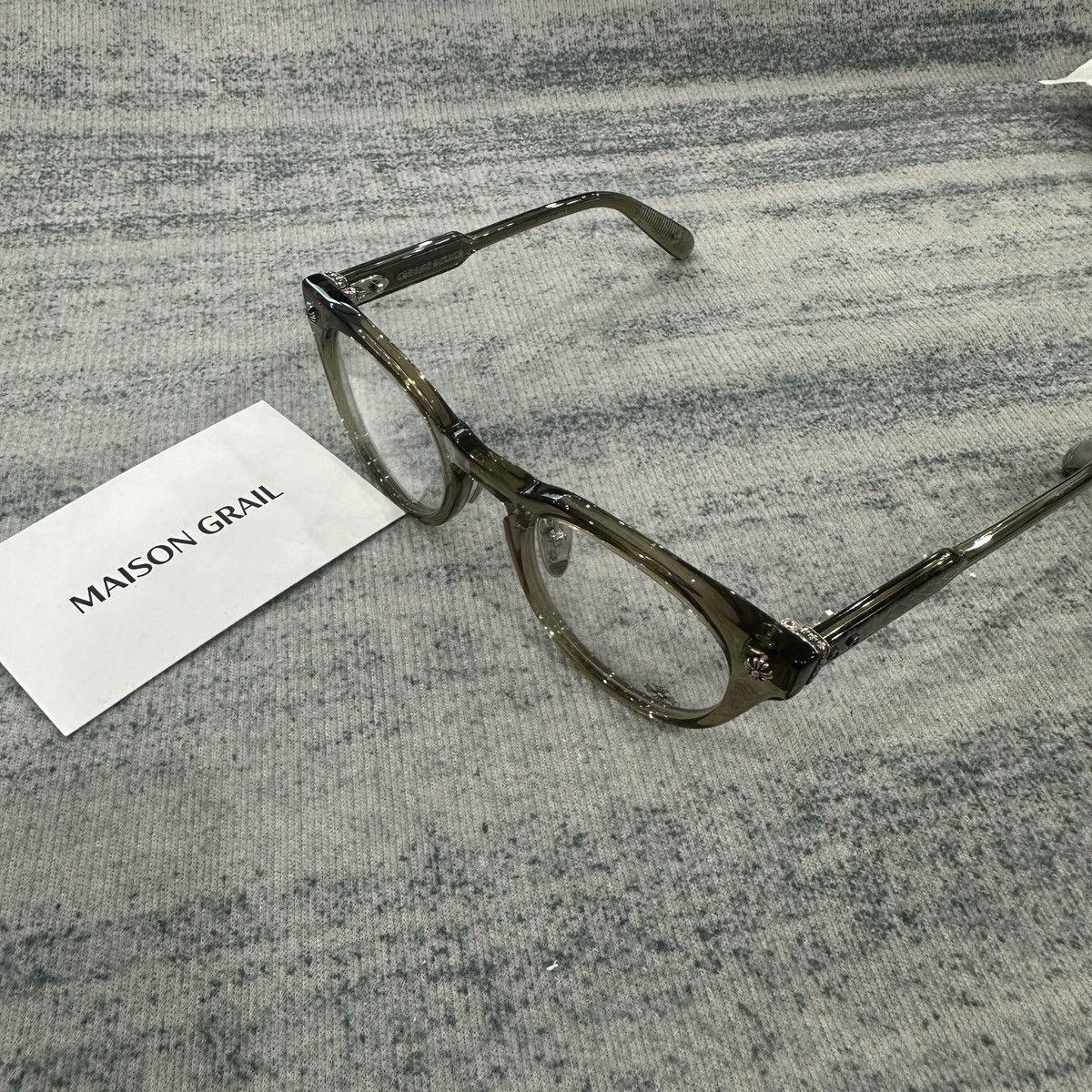 Chrome Hearts CHROME HEARTS DINGALONGLINGLONG ARMY EYEGLASSES Size ONE SIZE - 2 Thumbnail