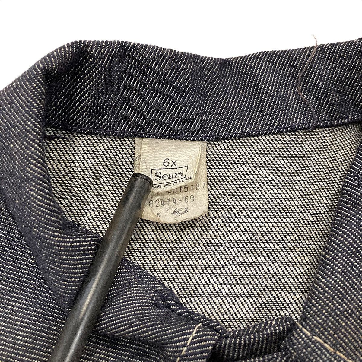 Vintage Vintage 70’s Sears Denim Youth Jacket Size US XS / EU 42 / 0 - 4 Thumbnail