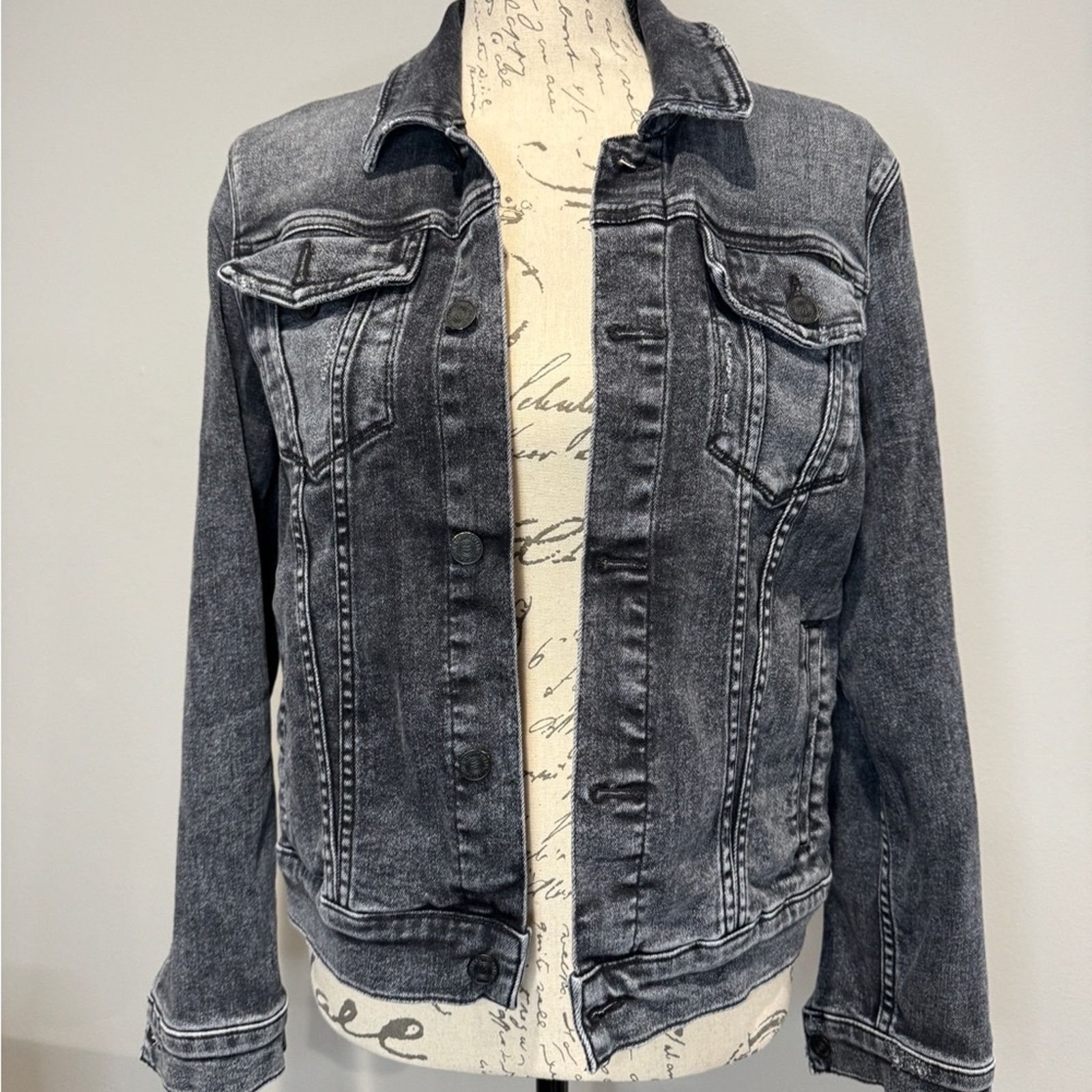 MOTHER MOTHER The Pocket Bruiser Denim Jacket in Train Stops Medium Size M / US 6-8 / IT 42-44 - 3 Thumbnail
