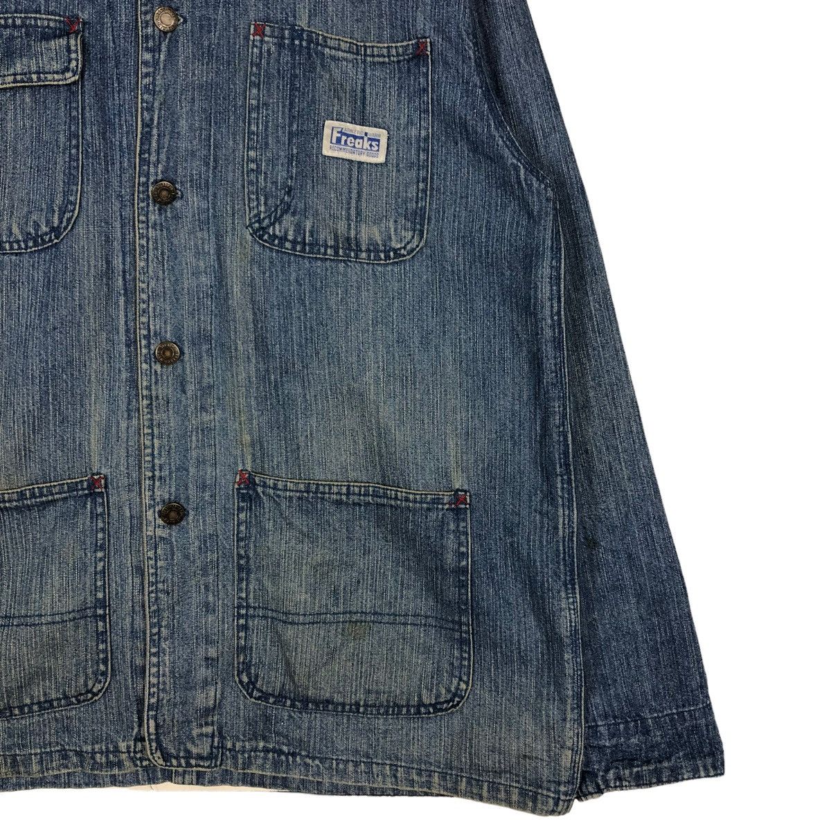 Japanese Brand × Vintage 🔥VINTAGE CHORE WORK JACKET FREAKS JAPAN ISSEY MIYAKE Size US M / EU 48-50 / 2 - 7 Thumbnail