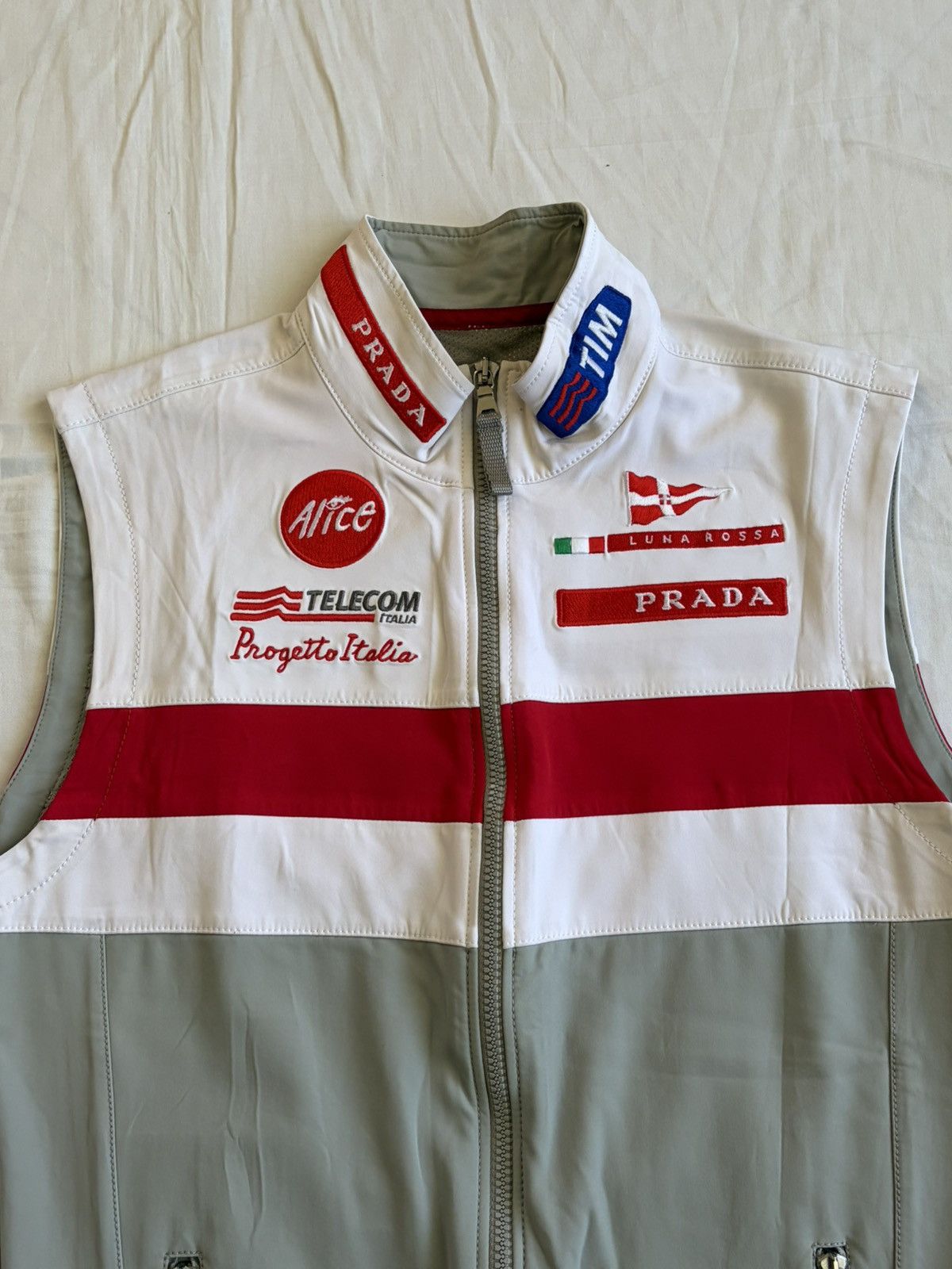 Prada 2003 Prada Luna Rossa sailing technical vest jacket Size US M / EU 48-50 / 2 - 4 Thumbnail