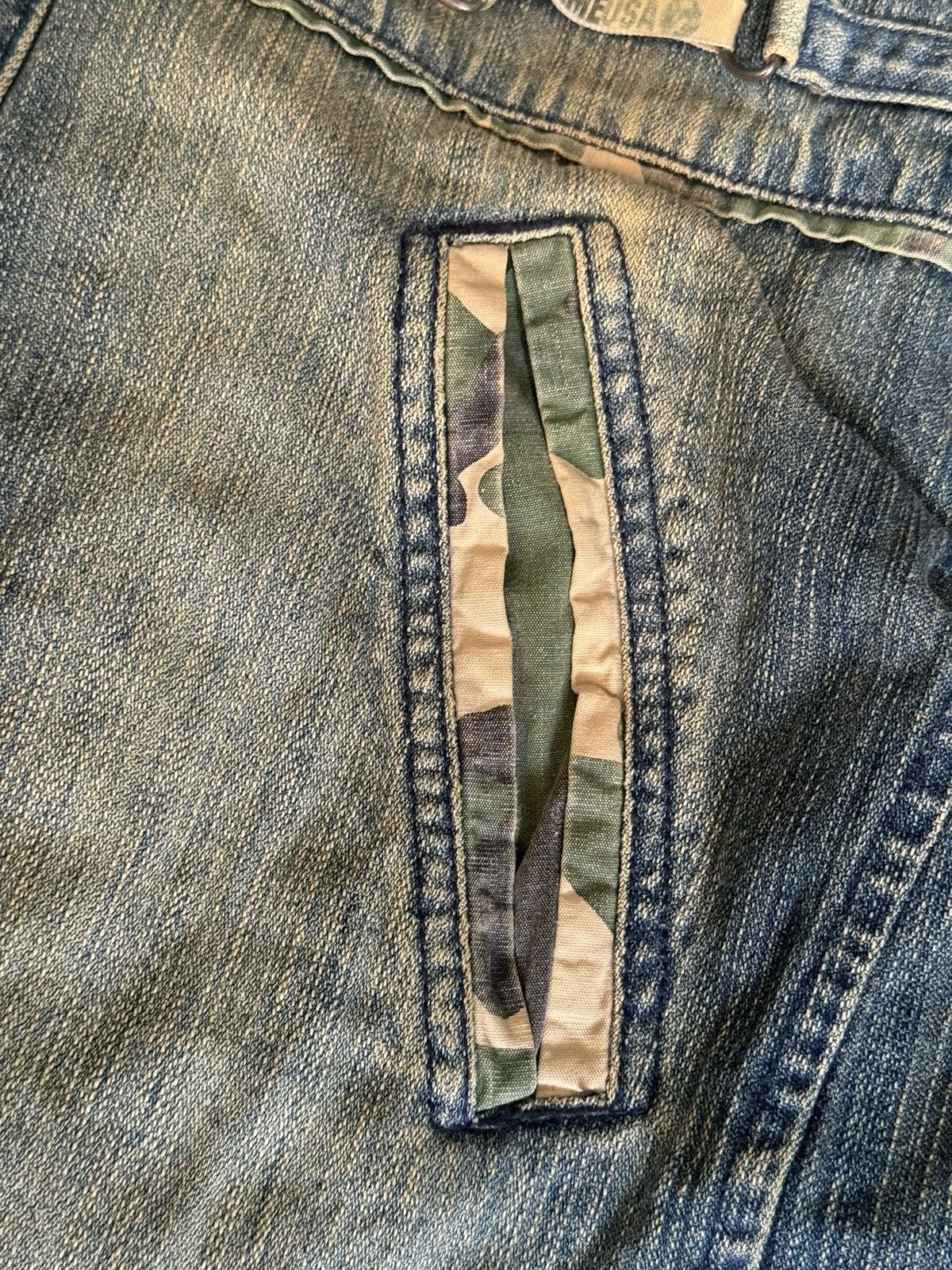 Vintage 🇺🇸 Arme Welcome to the hood Y2K vintage denim coat jacket Size US XL / EU 56 / 4 - 8 Thumbnail