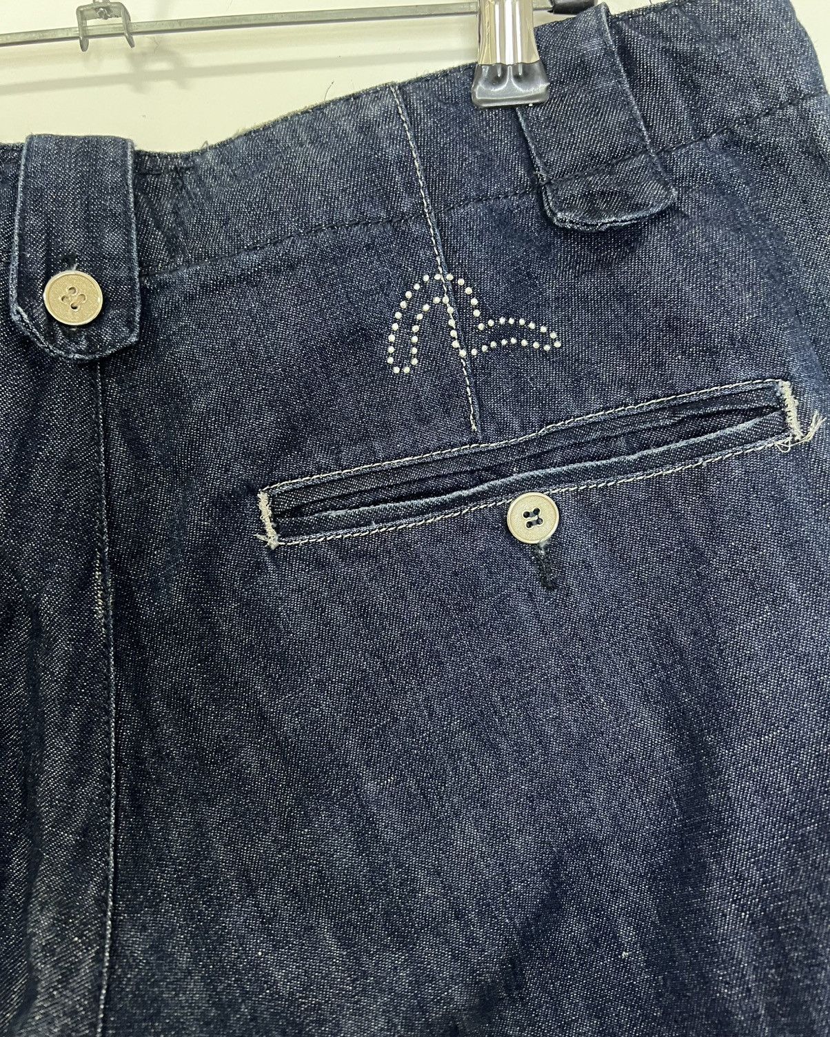 Evisu Evisu denim shorts S/M Size 28" / US 6 / IT 42 - 3 Thumbnail