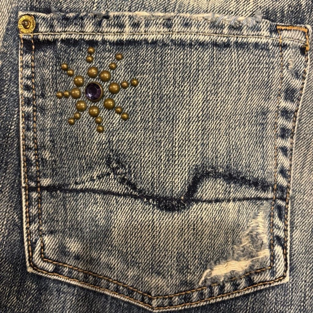 7 For All Mankind Women's 7 for all Mankind Blue Jeans Size 27" / US 4 / IT 40 - 11 Thumbnail