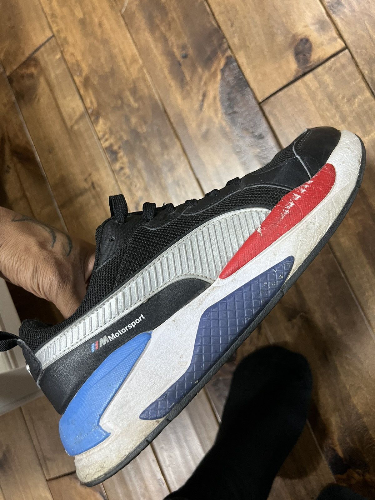BMW × Puma Puma BMW MMS X-Ray 306503 01 Size US 10.5 / EU 43-44 - 11 Thumbnail