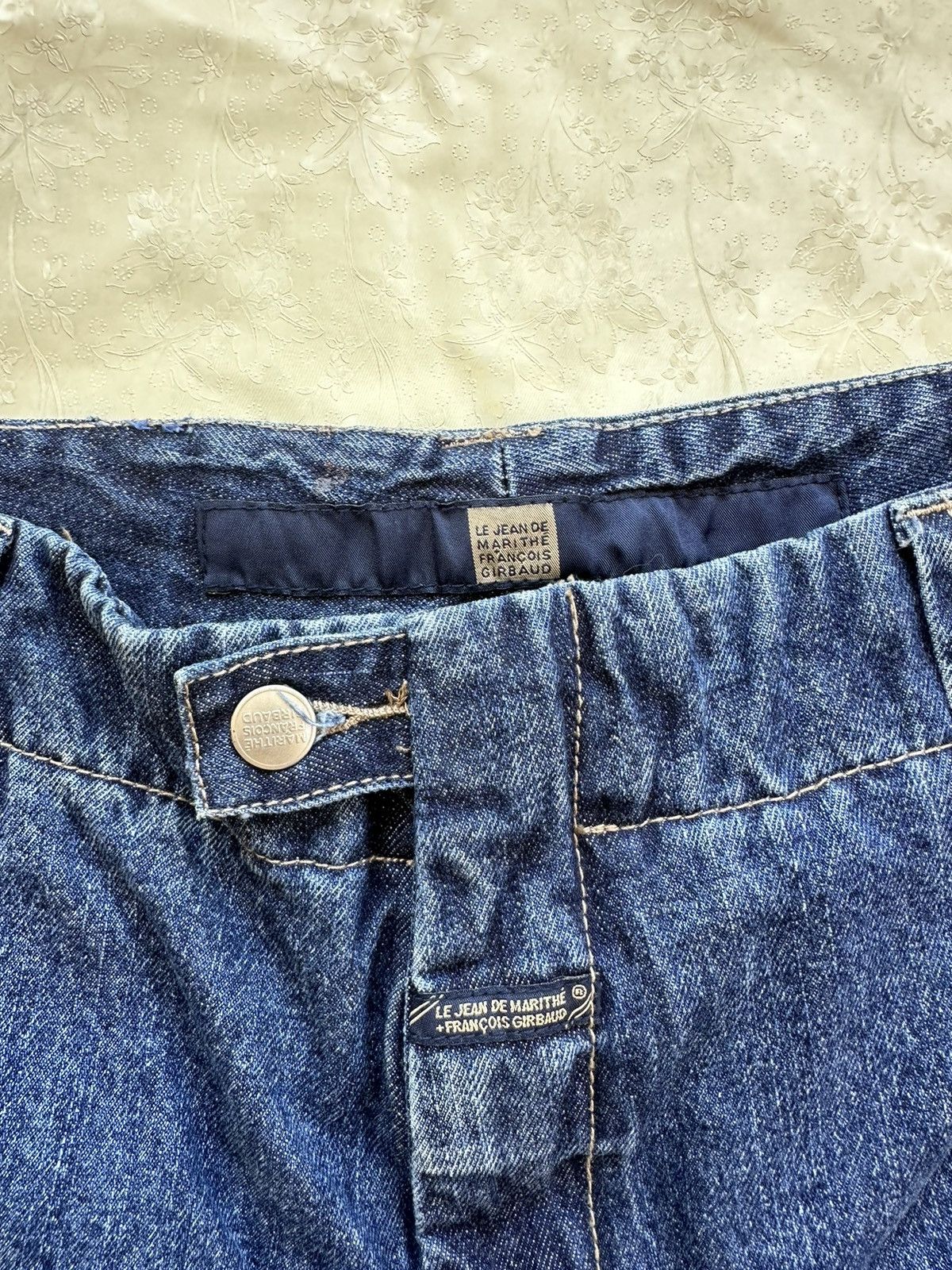 Japanese Brand × Marithe + Francois Girbaud × Vintage Marithe Francois Girbaud Denim Jorts Size US 36 / EU 52 - 4 Thumbnail
