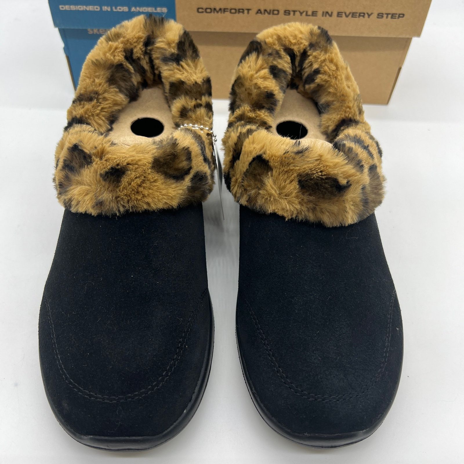 SKECHERS Skechers Slip on Womens Size 7 Black On The Go Joy Suede Size US 7 / IT 37 - 1 Thumbnail