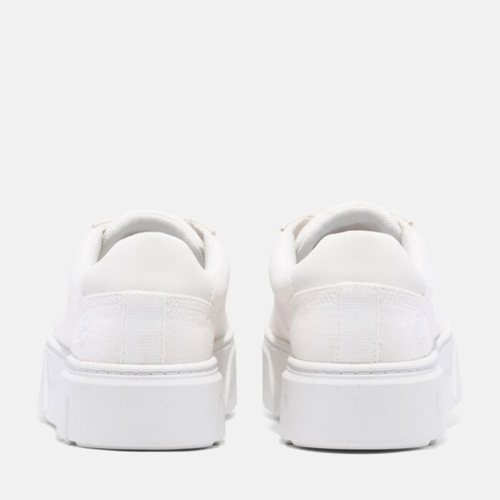 Timberland TIMBERLAND WOMEN'S 9 LAUREL COURT LOW LACE WHT CANVAS Size US 9 / IT 39 - 4 Thumbnail
