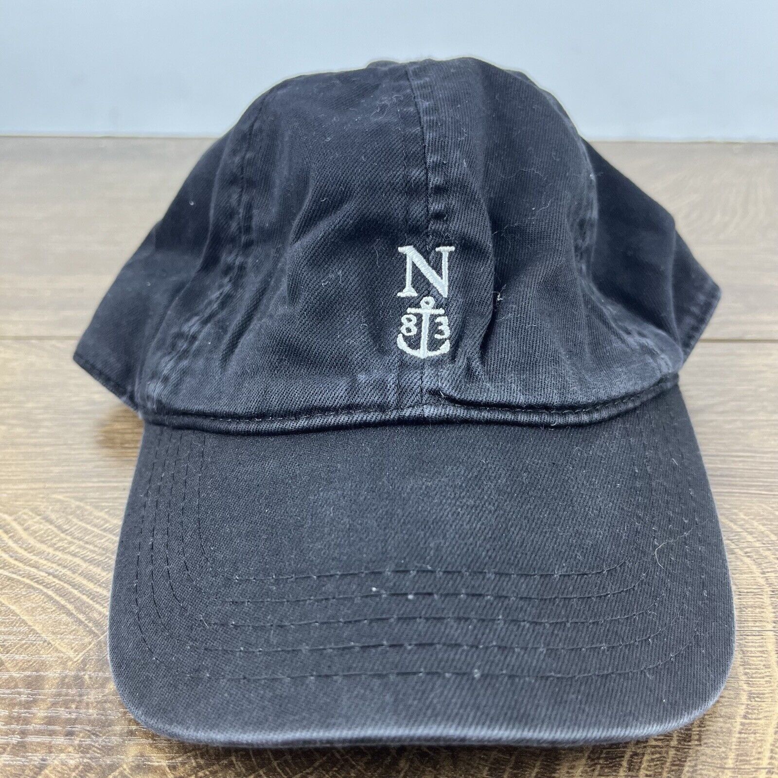 Other North 83 Anchor Hat Black Cap Adjustable Hat Black Adult Fit Size ONE SIZE - 3 Thumbnail