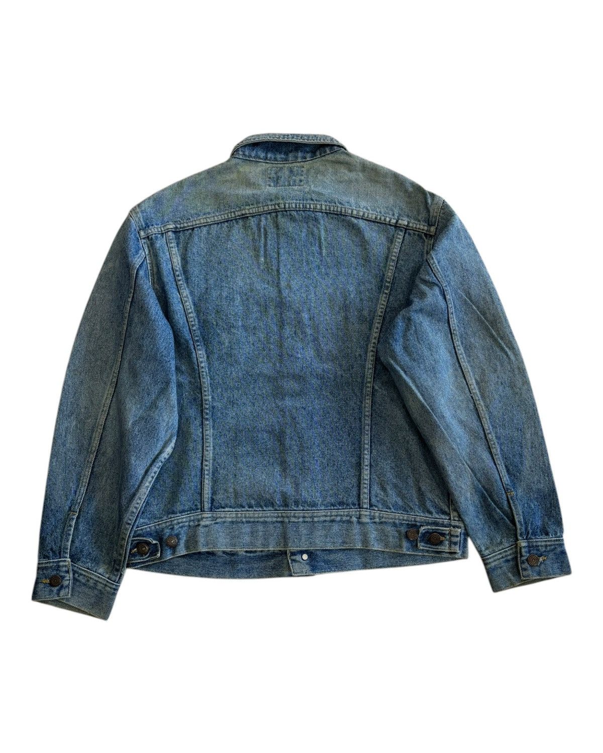 Lee RARE🔥VINTAGE 80s LEE ACID WASH DENIM TRUCKER JACKET Size US M / EU 48-50 / 2 - 11 Thumbnail
