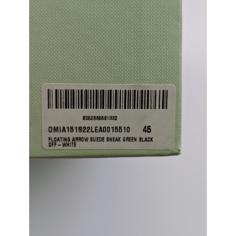 Off-White o1rshd1 Floating Arrow Suede Sneakers in Multicolor Size US 12 / EU 45 - 17 Thumbnail