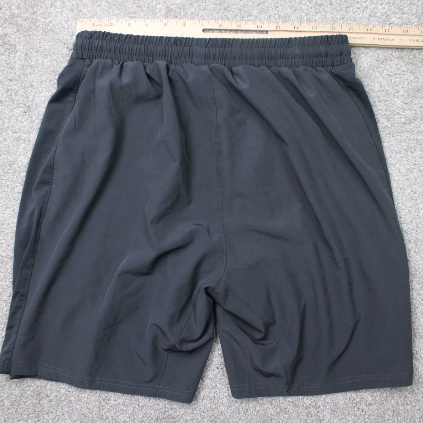 Puma PUMA Shorts Mens Large Black Fully lined Running Drawstring Polyester Stretch Size US 33 - 6 Thumbnail